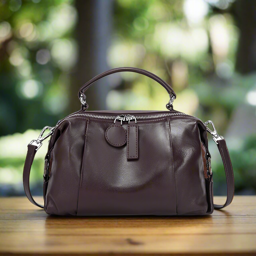 Women’s Genuine Leather Satchel | Casual & Travel