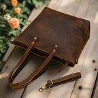 Soft Leather Crossbody Tote | Everyday Bag