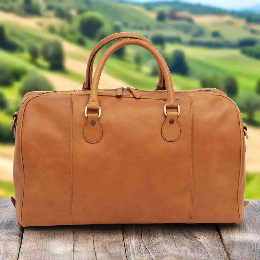 Leather Duffel Bag | Travel & Weekend Trips
