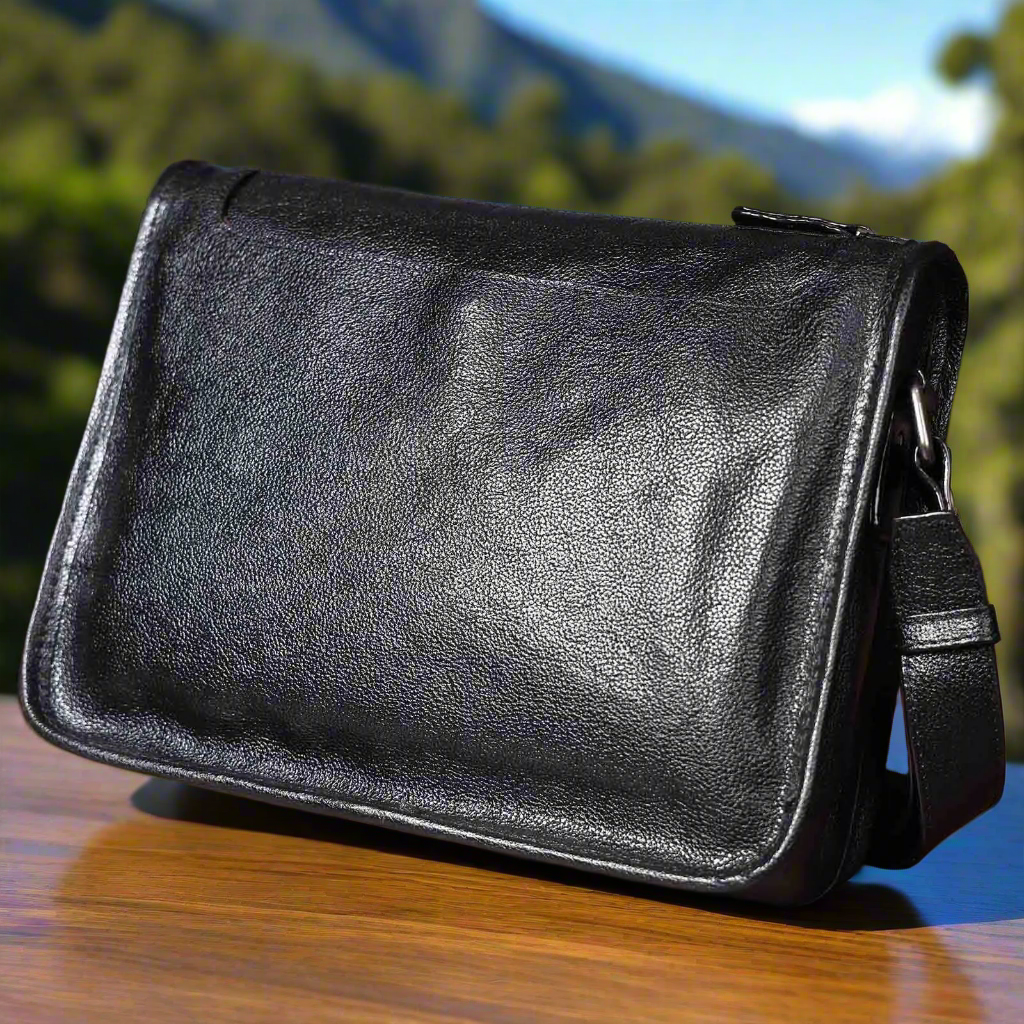 Soft Leather Crossbody Bag | Casual & Daily Use