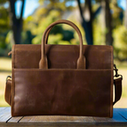 Boxy Leather 14 inch Laptop Bag | Work & Office