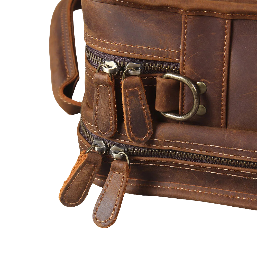 Full-Grain Leather Business Briefcase | Work & Travel